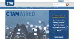 Desktop Screenshot of ctam.com