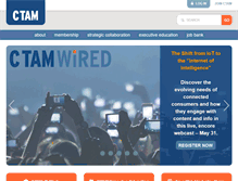 Tablet Screenshot of ctam.com